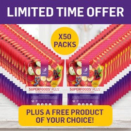 X50 Superfoods Plus SUPER MEGA Family Pack + a FREE product of your choice! - Limited time offer!